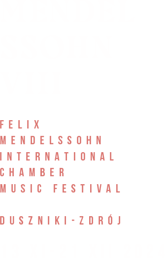 Międzynarodowy Festiwal Muzyki Kameralnej im. Felixa Mendelssohna-Bartholdy'ego - strona główna